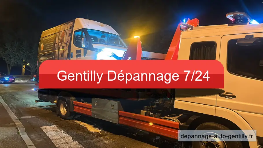 Dépannage remorquage Gentilly 94250